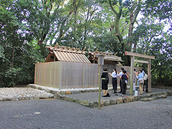 大間国生神社　参拝