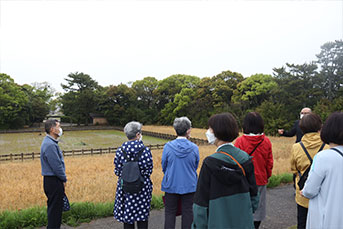 五十鈴川の河口にある御塩浜