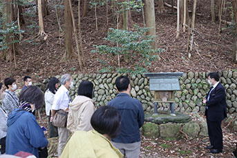 度会町　倭姫命を祀ると伝わる「和井野の祠」