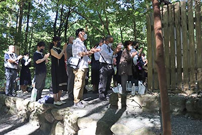 瀧祭神で無病息災を祈る