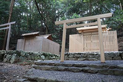 9月15日に御還座された度会大国玉比売神社