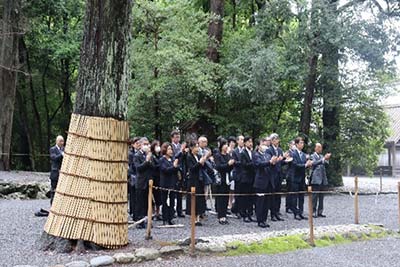 多賀宮参拝