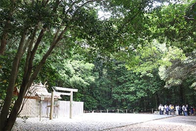 心地よい日差しの佐美長神社