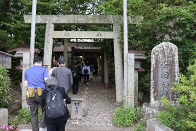 松阪市にある櫛田神社のお参り