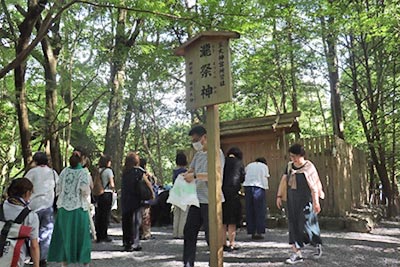 瀧祭神のご参拝