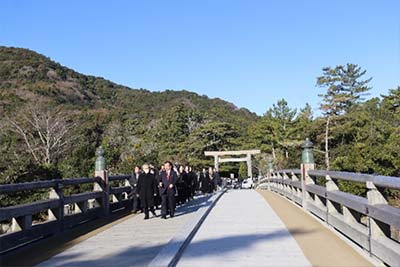 快晴の参拝日和となりました　