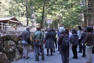 初日に瀧原宮を参拝