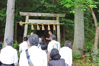 度会町にある和井野の祠