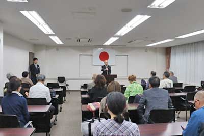 閉会式、渡邊局長からのご挨拶